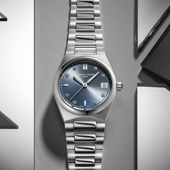 Dámské hodinky Frederique Constant Highlife Lady Quartz FC-240LND2NH26B, Verze: modrá2 , 7 image