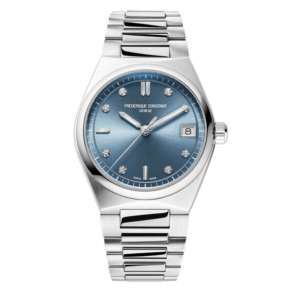 Dámské hodinky Frederique Constant Highlife Lady Quartz FC-240LND2NH26B, Verze: modrá2 