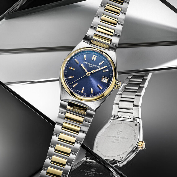 Dámské hodinky Frederique Constant Highlife Lady Quartz FC-240N2NH3B, Verze: modrá3 , 7 image