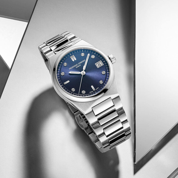 Dámské hodinky Frederique Constant Highlife Lady Quartz FC-240ND2NH26B, Verze: modrá , 7 image