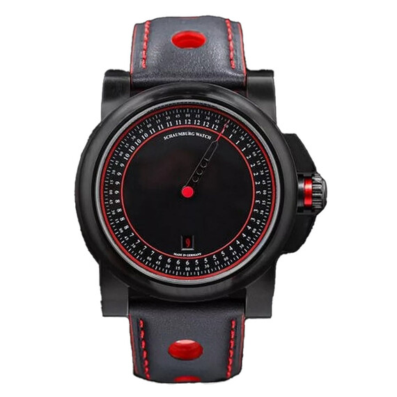 Pánské hodinky Schaumburg GT-Motorsport OnE Phantom Driver SCH-GT1PD, Verze: černá 