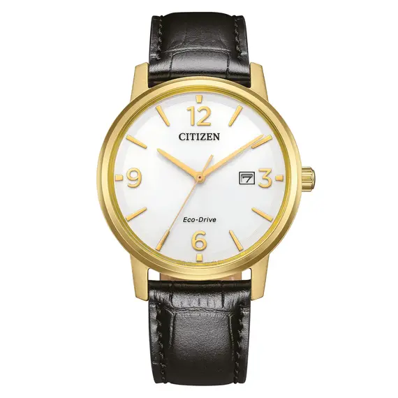 Pánské hodinky Citizen BM6756-01A, Verze: žluté zlato 