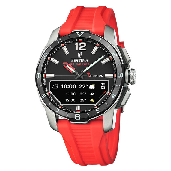 Pánské hodinky Festina Connected D F23000/C, Verze: červená2 