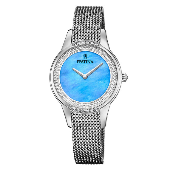 Dámské hodinky Festina Mademoiselle F20494/8, Verze: modrá 