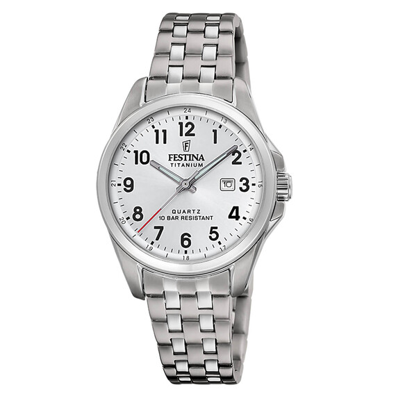 Dámské hodinky Festina Titanium F20697/1, Verze: bílá 