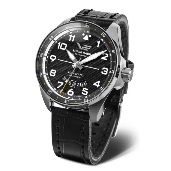 Pánské hodinky Vostok Europe Space Race NH35A-325A745, Verze: černá 