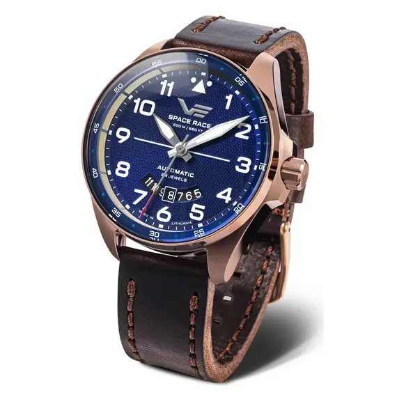 Pánské hodinky Vostok Europe Space Race NH35A-325B746, Verze: růžové zlato 