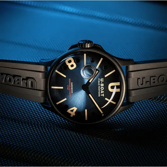 Hodinky U-BOAT Darkmoon Blue PVD 9020/C, Verze: modrá , 4 image