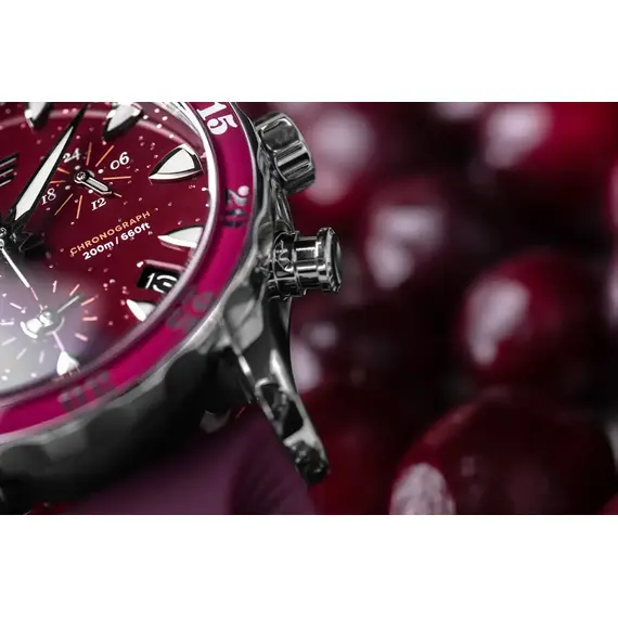 Dámské hodinky Vostok Europe Undine Cranberry VK68-515A774, Verze: vínová , 6 image