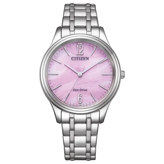 Dámské hodinky Citizen Lady Elegance Casual EM0411-71X, Verze: růžová 
