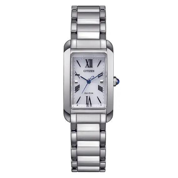 Dámské hodinky Citizen Lady Rectangular EW5620-55A, Verze: stříbrná 