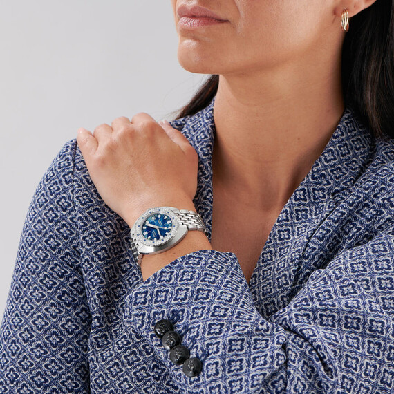 Dámské,Pánské hodinky Doxa SUB 200T Caribbean Diamonds 804.10D.201.10, Verze: modrá2 , 2 image