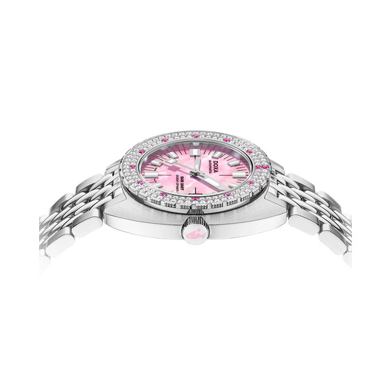 Dámské,Pánské hodinky Doxa SUB 200T Ocean Dream Diamonds 804.10D.061.10, Verze: růžová , 5 image