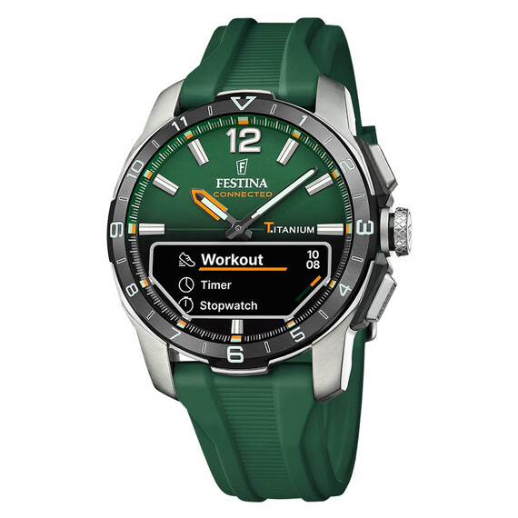 Pánské hodinky Festina Connected D F23000/2, Verze: zelená 