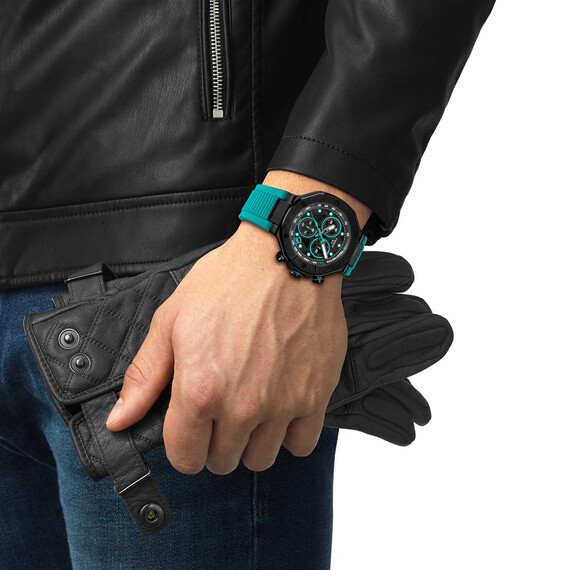 Pánské hodinky Tissot T-Race Quartz Chronograph T141.417.37.051.01, Verze: zelená2 , 5 image