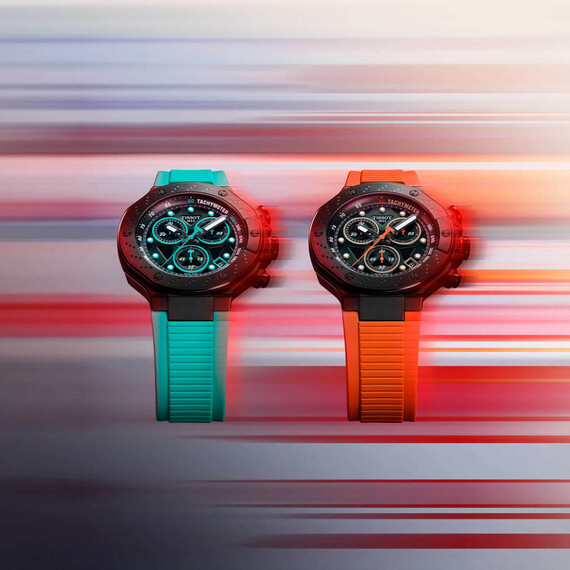 Pánské hodinky Tissot T-Race Quartz Chronograph T141.417.37.051.01, Verze: zelená2 , 6 image