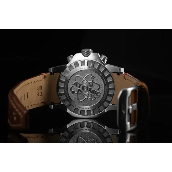 Pánské hodinky Vostok Europe Atomic Age Oppenheimer YM86-640A696, Verze: hnědá , 7 image