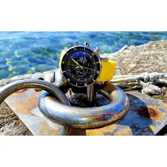 Pánské hodinky Vostok Europe Lunokhod-2 YM86-620A505, Verze: černá , 5 image