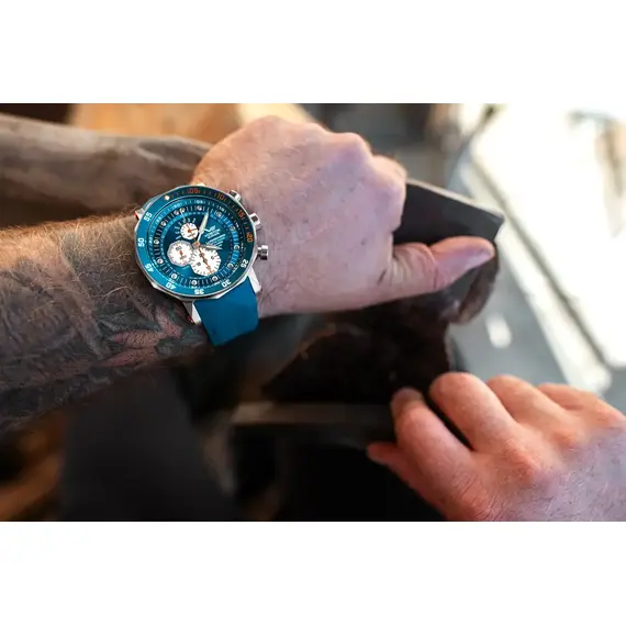 Pánské hodinky Vostok Europe Lunokhod-2 YM86-620A636, Verze: hnědá , 4 image