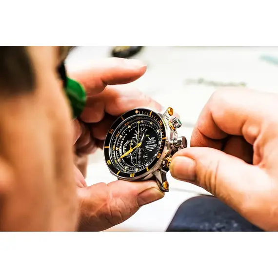 Pánské hodinky Vostok Europe Lunokhod-2 YM86-620A505, Verze: černá , 4 image