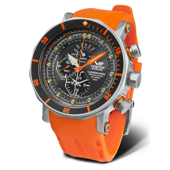 Pánské hodinky Vostok Europe Lunokhod-2 YM86-620A506, Verze: černá2 , 2 image