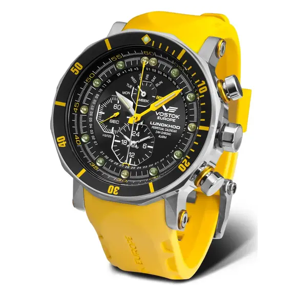 Pánské hodinky Vostok Europe Lunokhod-2 YM86-620A505, Verze: černá , 2 image