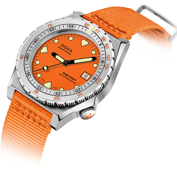 Pánské hodinky Doxa SUB 600T Professional 862.10.351.21-N, Verze: oranžová , 3 image