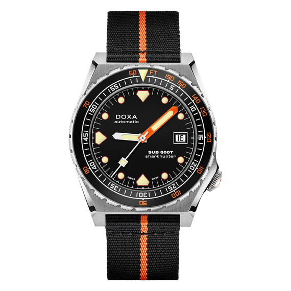 Pánské hodinky Doxa SUB 600T Sharkhunter 861.10.101.34-N, Verze: černá3 
