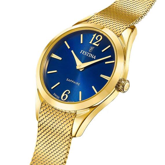 Dámské hodinky Festina Swiss Made Grace F20077/4, Verze: žluté zlato4 , 2 image