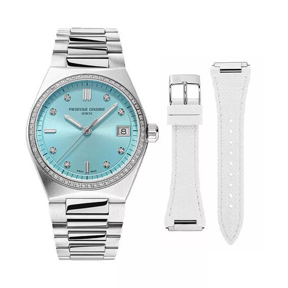 Dámské hodinky Frederique Constant Highlife Lady Quartz FC-240LBD2NHD6B, Verze: modrá5 , 4 image