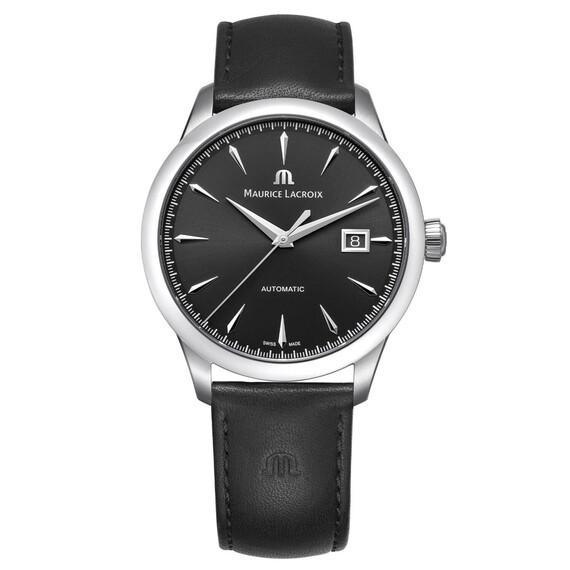 Pánské hodinky Maurice Lacroix 1975 Automatic 756008-SS001-330-2, Verze: černá2 