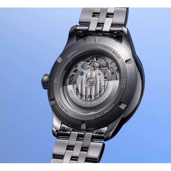 Pánské hodinky Maurice Lacroix 1975 Automatic 756008-SS002-130-1, Verze: stříbrná , 4 image