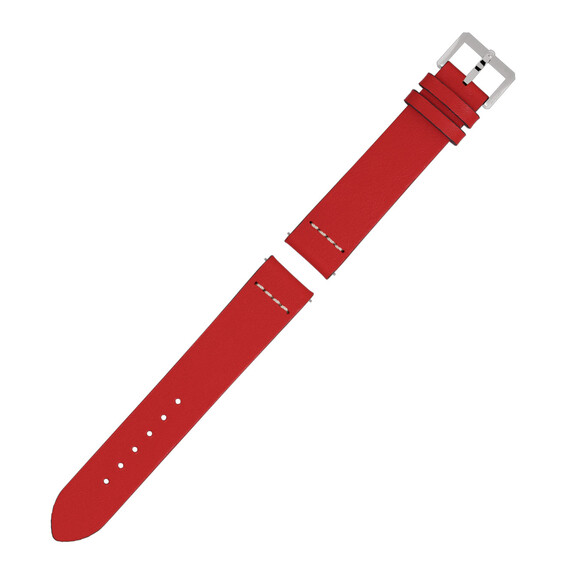Řemínek Rado Captain Cook červený 19, Verze: červená, Šířka řemínku: 19, Šířka u spony: 18 