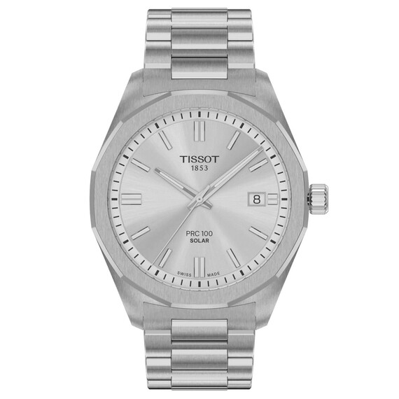 Pánské hodinky Tissot PRC 100 Solar T151.422.11.031.00, Verze: stříbrná 