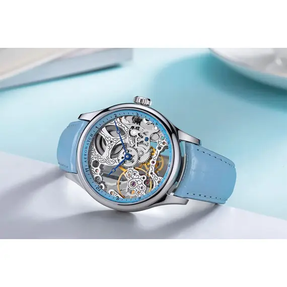 Dámské hodinky Aerowatch Renaissance Lady Skeleton A 57981 AA26, Verze: modrá , 2 image