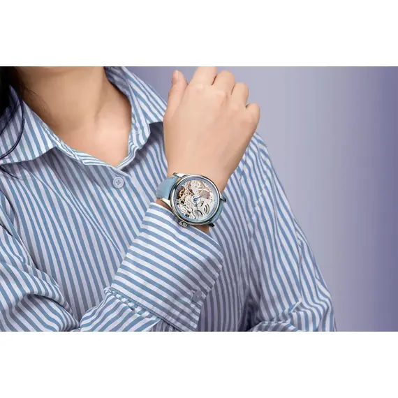 Dámské hodinky Aerowatch Renaissance Lady Skeleton A 57981 AA26, Verze: modrá , 4 image