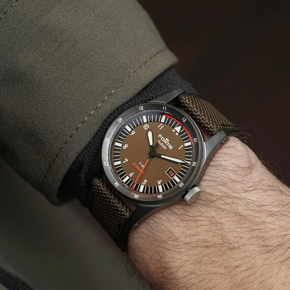 Pánské hodinky Fortis Flieger F-39 WERK 7 F4220029, Verze: zelená , 3 image