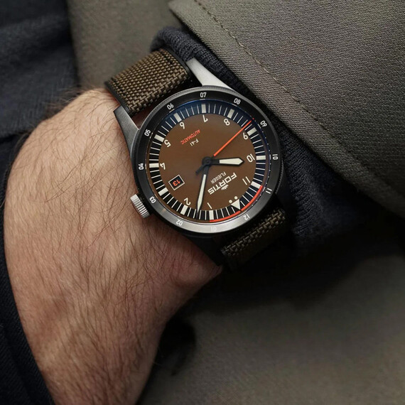 Pánské hodinky Fortis Flieger F-41 WERK 7 F4220031, Verze: zelená , 3 image