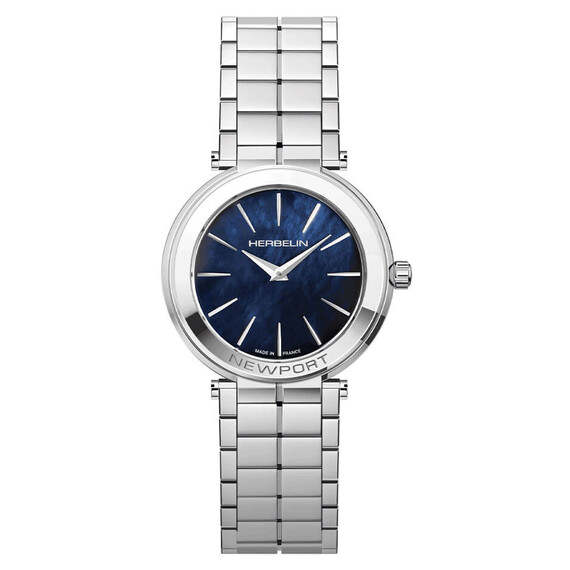 Dámské hodinky Herbelin Newport Slim 16922B60, Verze: modrá 
