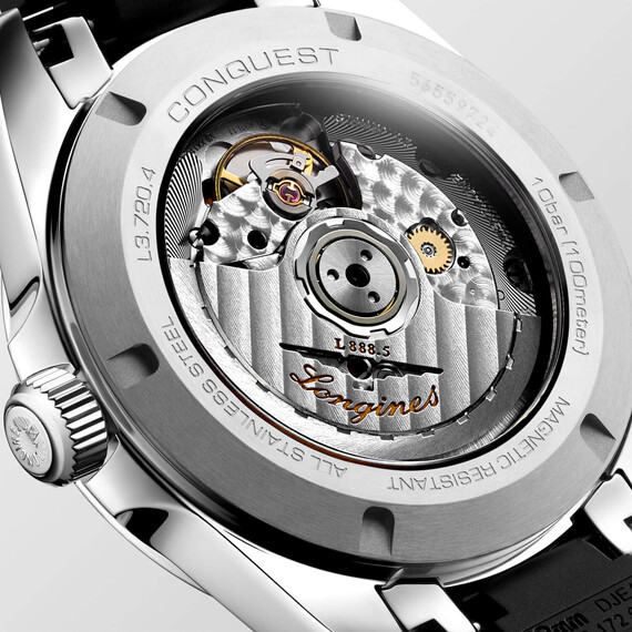 Dámské,Pánské hodinky Longines Conquest L3.720.4.52.9, Verze: černá2 , 3 image