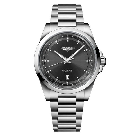 Pánské hodinky Longines Conquest L3.830.4.57.6, Verze: černá2 