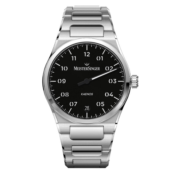 Pánské hodinky MeisterSinger Kaenos KS902, Verze: černá 