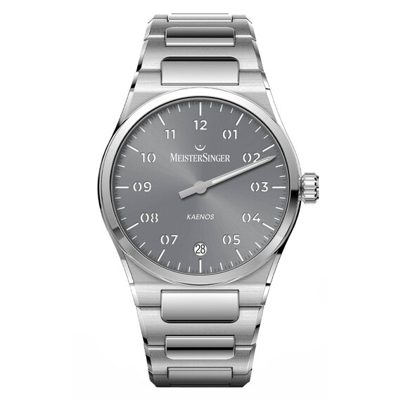 Pánské hodinky MeisterSinger Kaenos KS927, Verze: šedá 