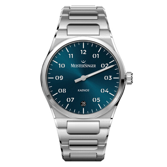 Pánské hodinky MeisterSinger Kaenos KS939, Verze: modrá2 