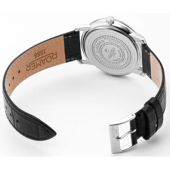 Pánské hodinky Roamer Classico Gents 971856 41 25 05, Verze: bílá , 4 image