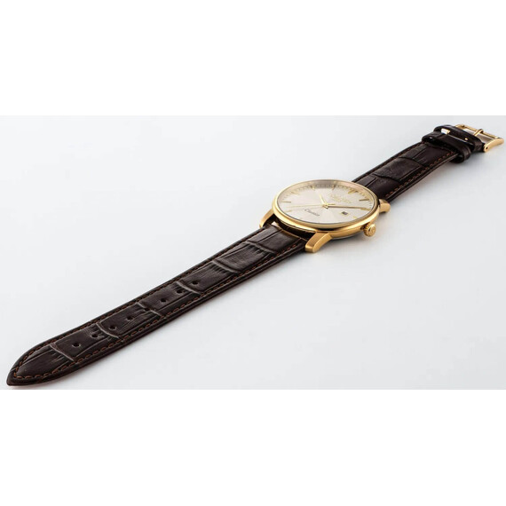 Pánské hodinky Roamer Classico Gents 971856 48 55 05, Verze: žluté zlato2 , 3 image