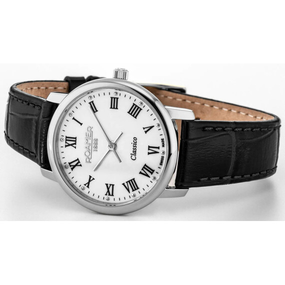 Dámské hodinky Roamer Classico Ladies 971857 41 25 05, Verze: bílá , 2 image