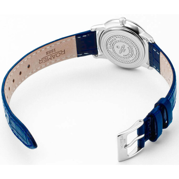 Dámské hodinky Roamer Classico Ladies 971857 41 45 05, Verze: modrá , 4 image
