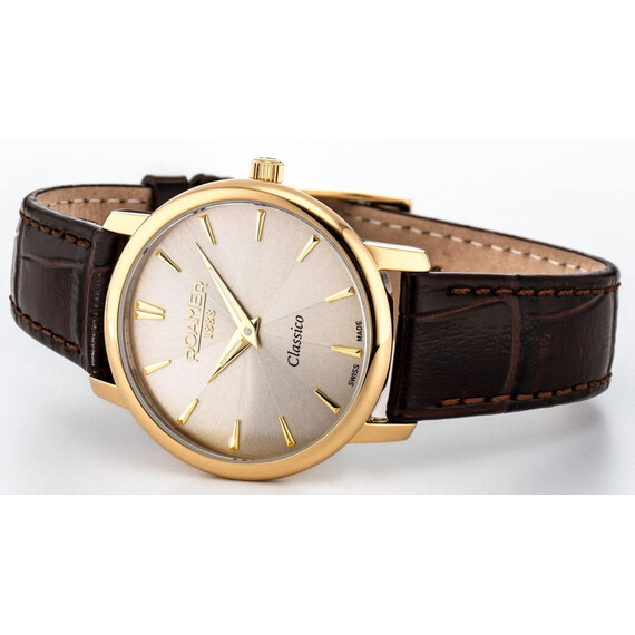 Dámské hodinky Roamer Classico Ladies 971857 48 55 05, Verze: žluté zlato2 , 2 image