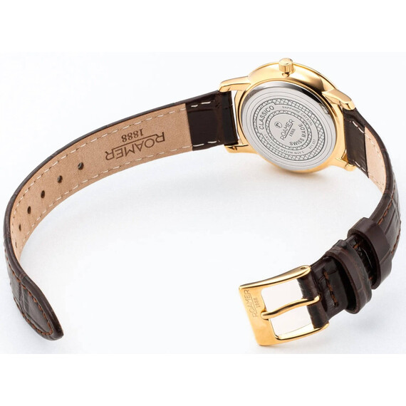 Dámské hodinky Roamer Classico Ladies 971857 48 55 05, Verze: žluté zlato2 , 4 image